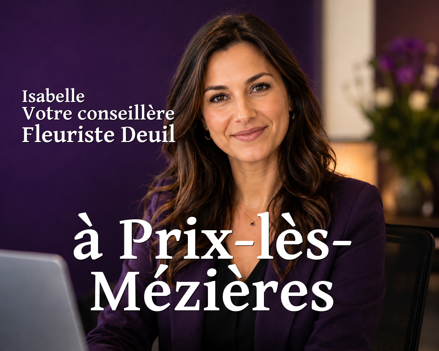 Isabelle, votre conseillère Fleuriste Deuil à Prix-lès-Mézières