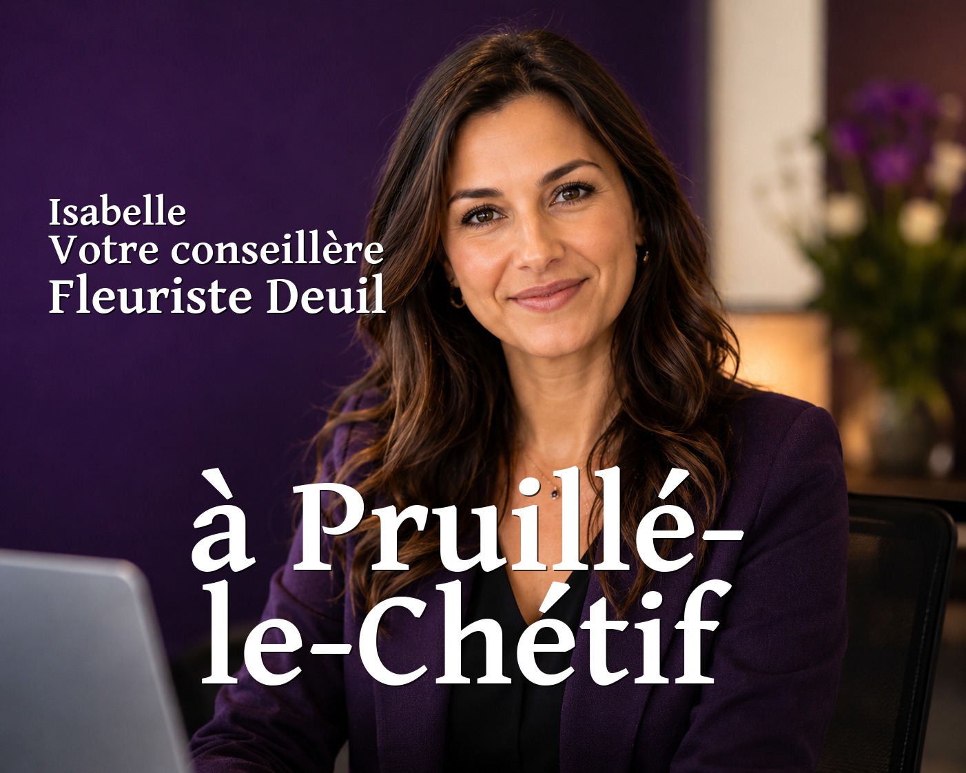 Isabelle, votre conseillère Fleuriste Deuil à Pruillé-le-Chétif