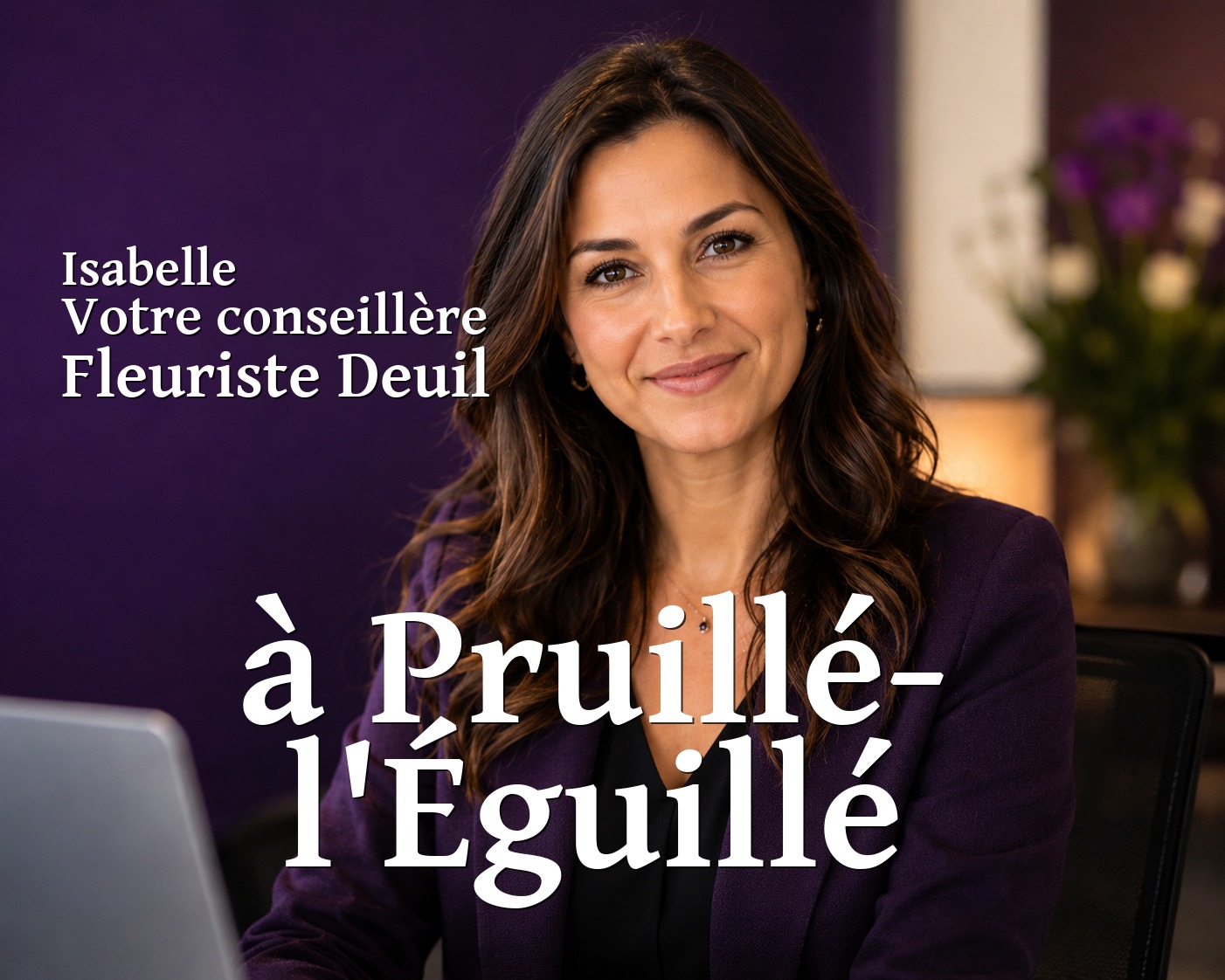 Isabelle, votre conseillère Fleuriste Deuil à Pruillé-l'Éguillé