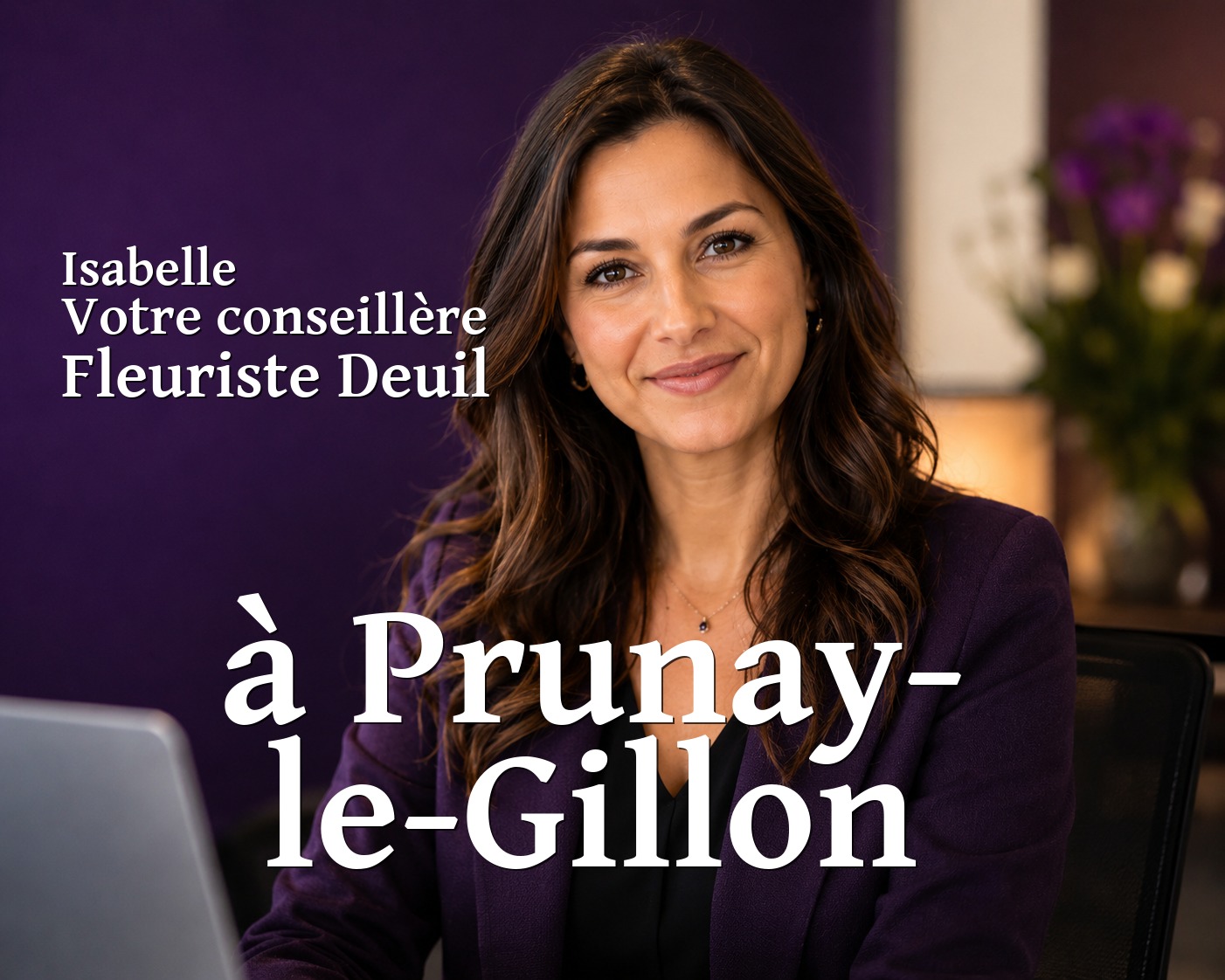 Isabelle, votre conseillère Fleuriste Deuil à Prunay-le-Gillon