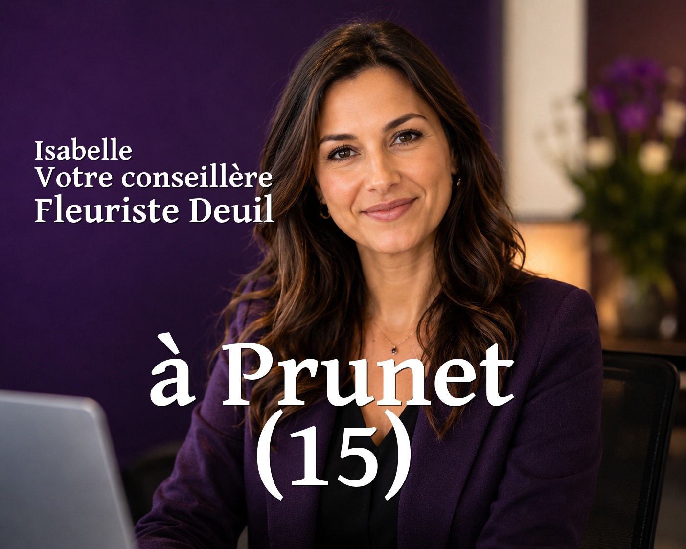 Isabelle, votre conseillère Fleuriste Deuil à Prunet (15)
