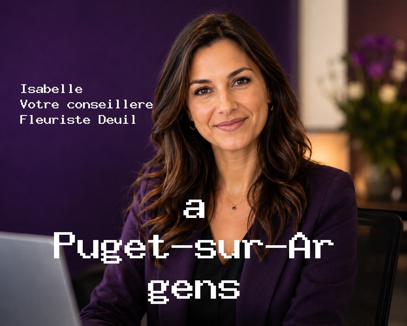 Isabelle, votre conseillère Fleuriste Deuil à Puget-sur-Argens