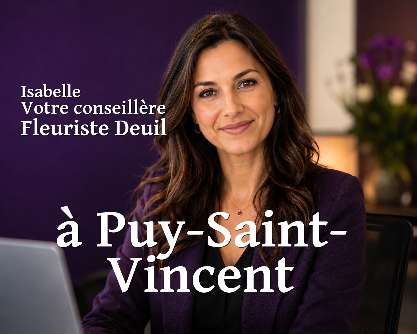 Isabelle, votre conseillère Fleuriste Deuil à Puy-Saint-Vincent