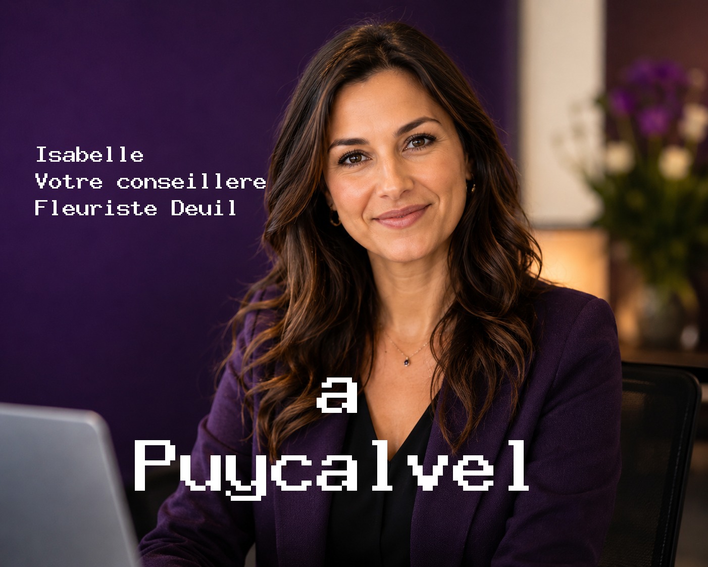 Isabelle, votre conseillère Fleuriste Deuil à Puycalvel