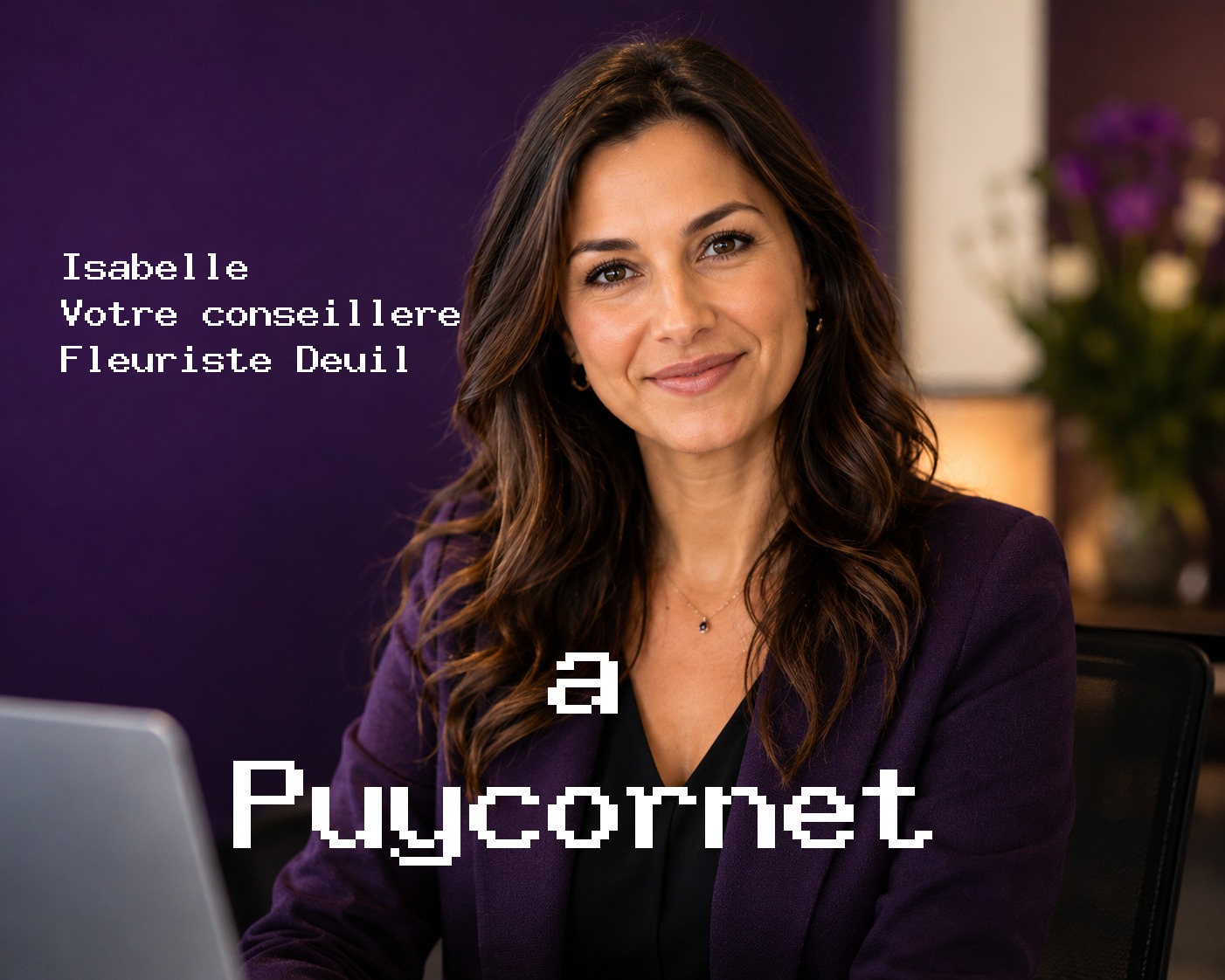Isabelle, votre conseillère Fleuriste Deuil à Puycornet