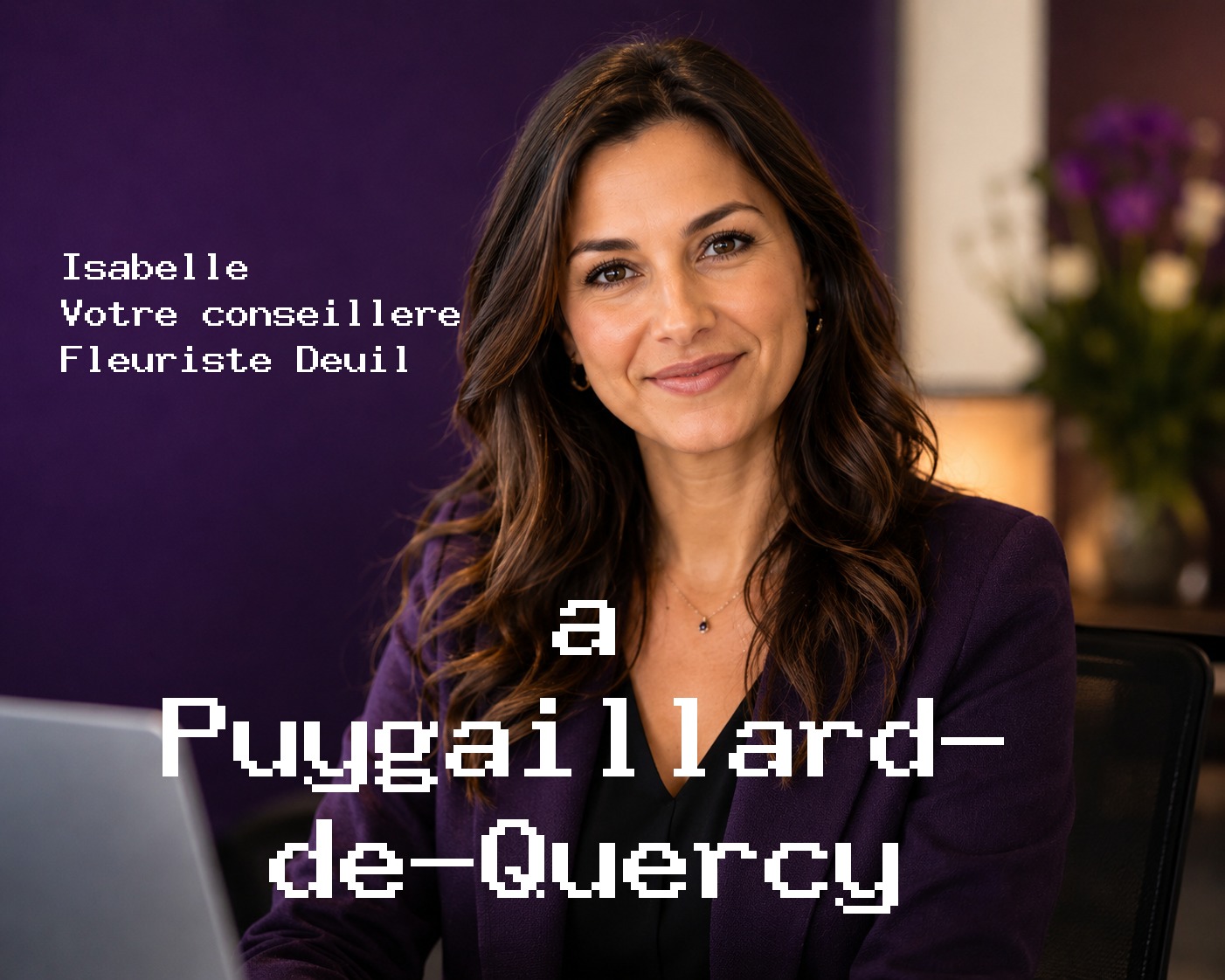 Isabelle, votre conseillère Fleuriste Deuil à Puygaillard-de-Quercy