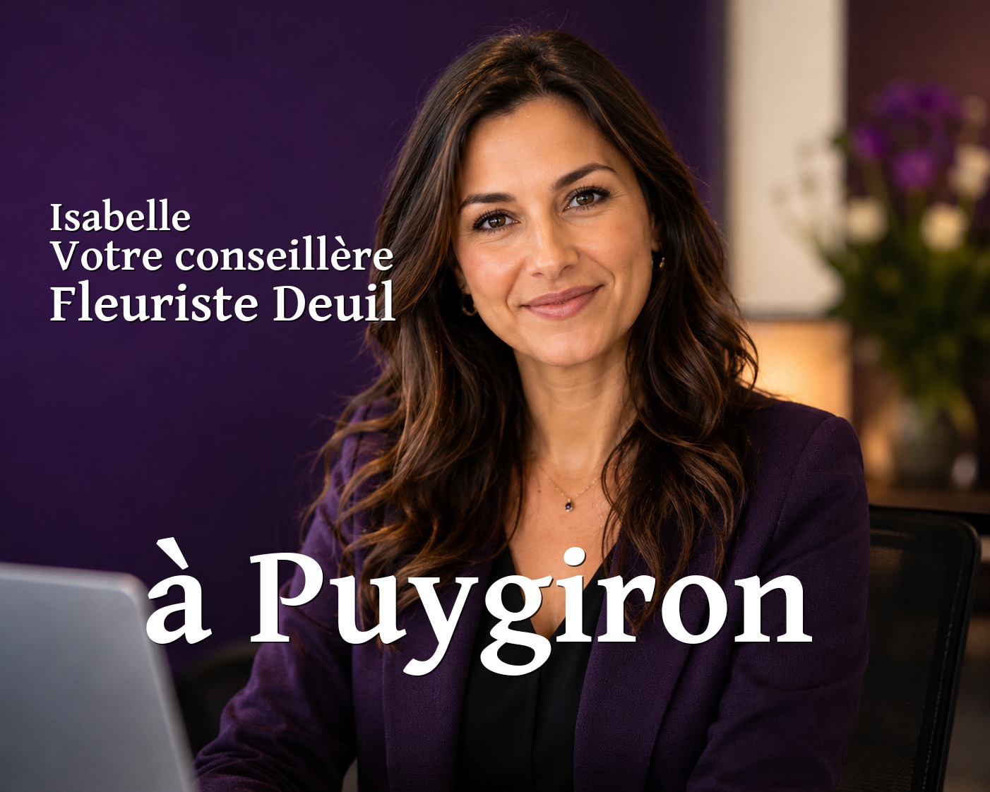Isabelle, votre conseillère Fleuriste Deuil à Puygiron