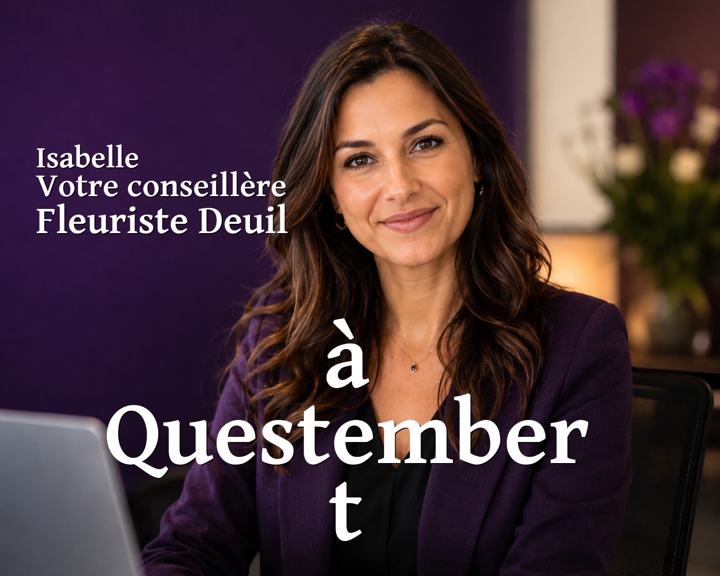 Isabelle, votre conseillère Fleuriste Deuil à Questembert