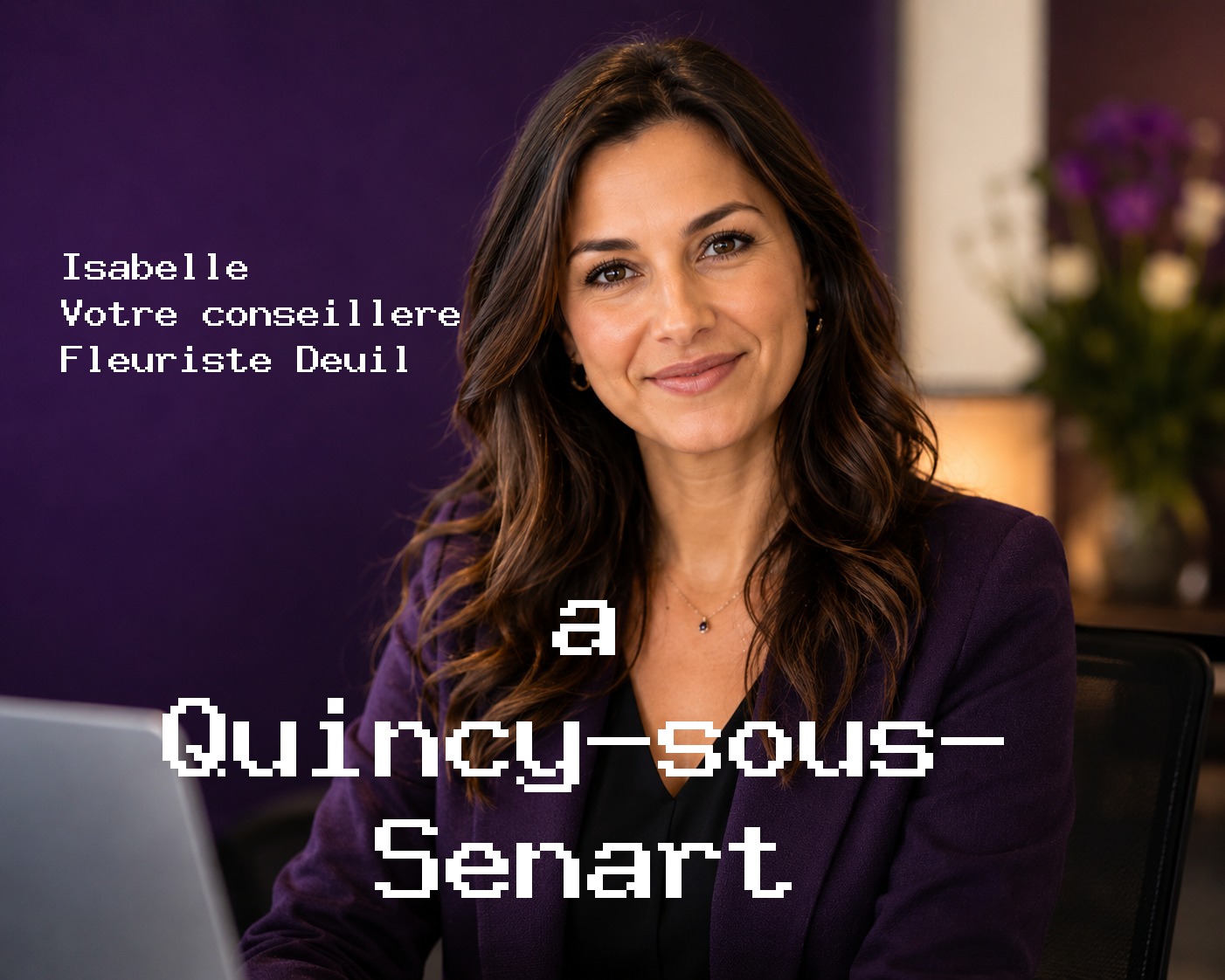 Isabelle, votre conseillère Fleuriste Deuil à Quincy-sous-Sénart