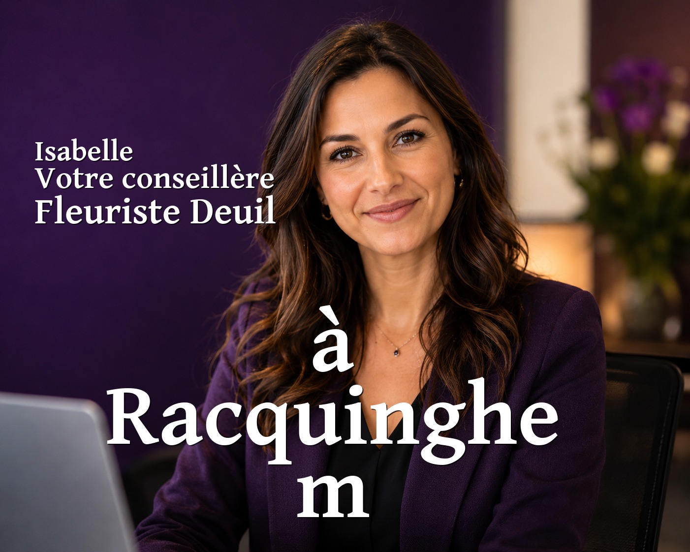 Isabelle, votre conseillère Fleuriste Deuil à Racquinghem