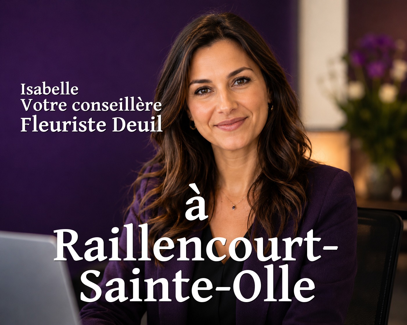 Isabelle, votre conseillère Fleuriste Deuil à Raillencourt-Sainte-Olle