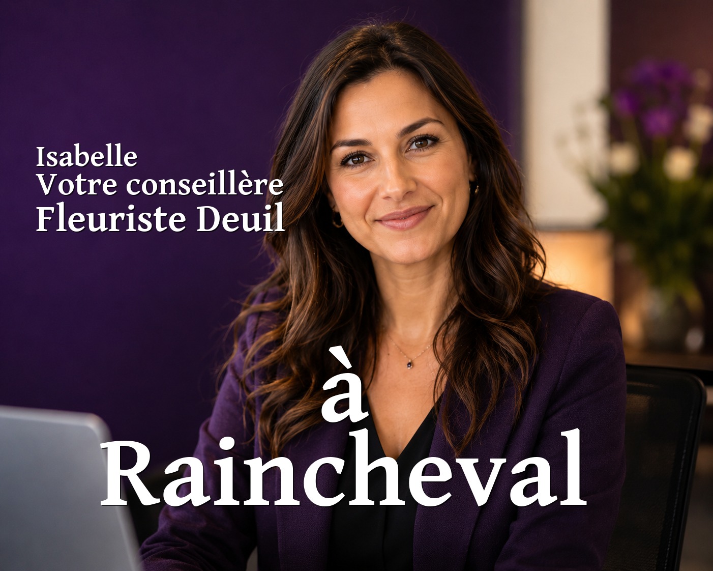 Isabelle, votre conseillère Fleuriste Deuil à Raincheval