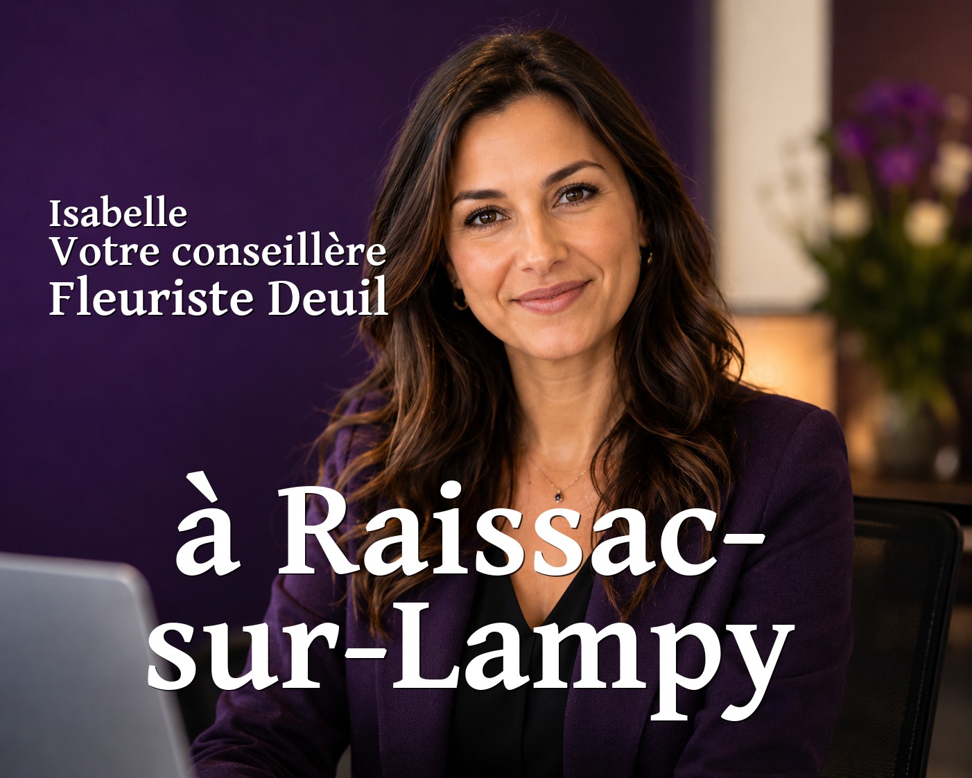 Isabelle, votre conseillère Fleuriste Deuil à Raissac-sur-Lampy