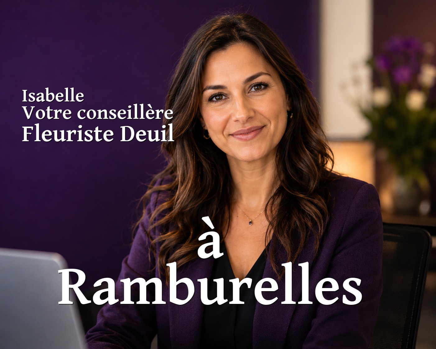Isabelle, votre conseillère Fleuriste Deuil à Ramburelles