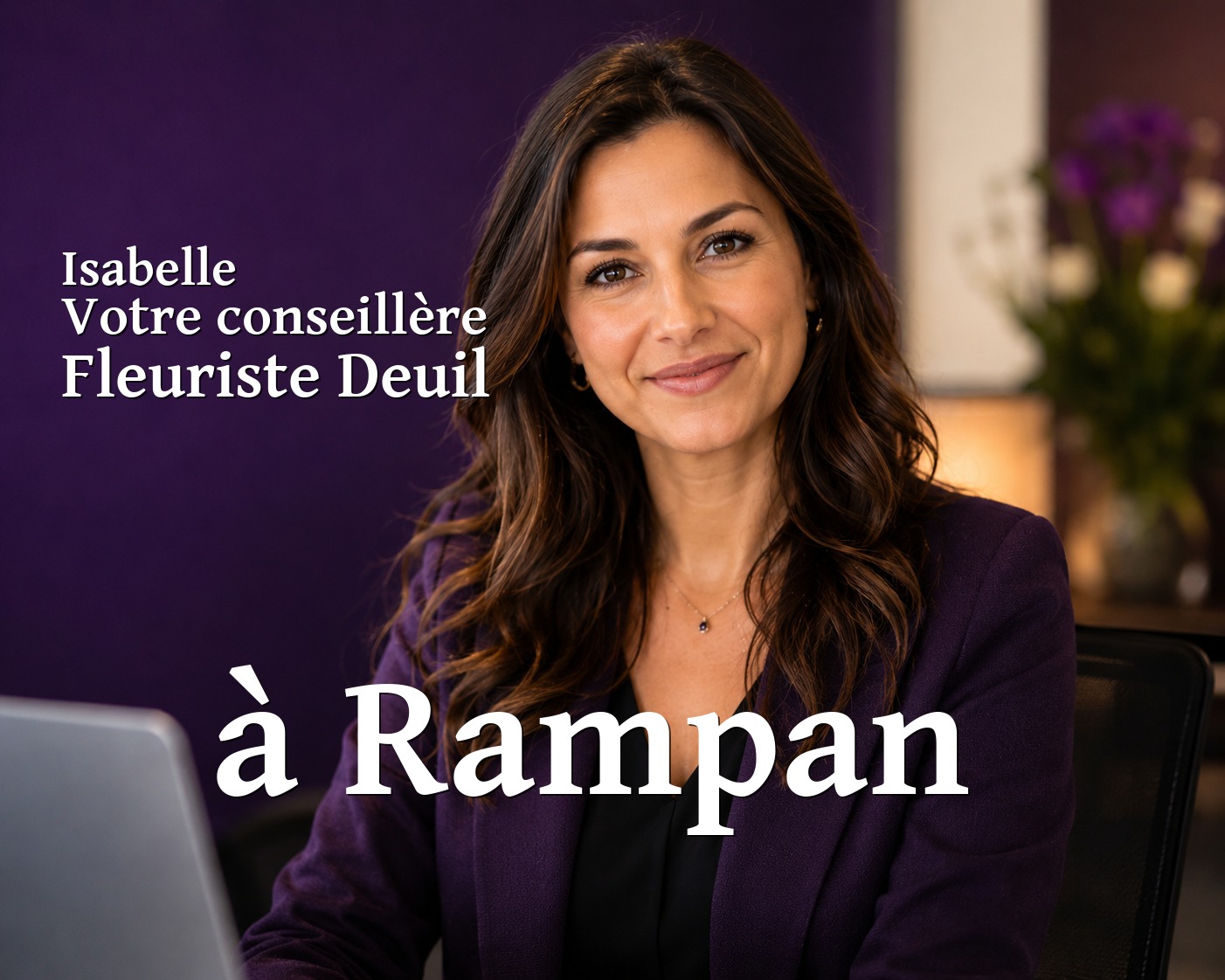 Isabelle, votre conseillère Fleuriste Deuil à Rampan