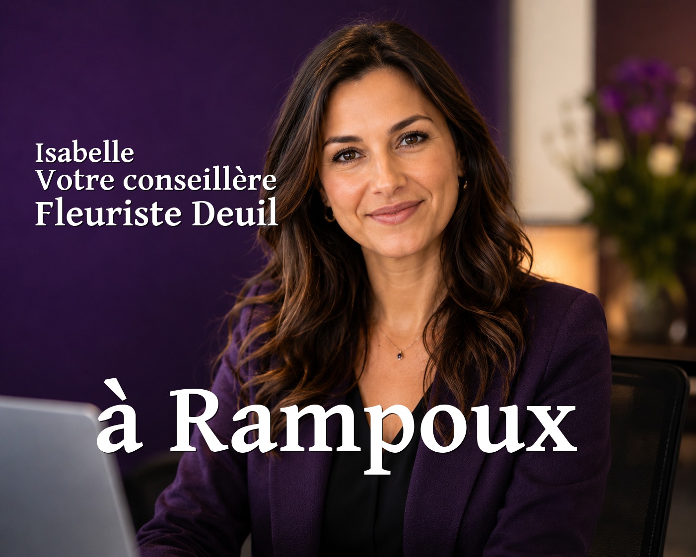 Isabelle, votre conseillère Fleuriste Deuil à Rampoux
