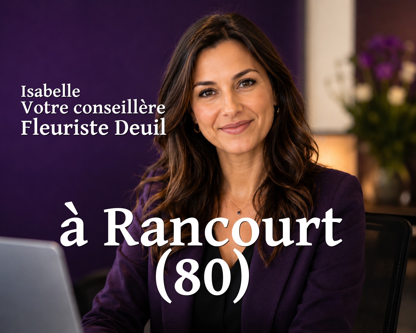 Isabelle, votre conseillère Fleuriste Deuil à Rancourt (80)
