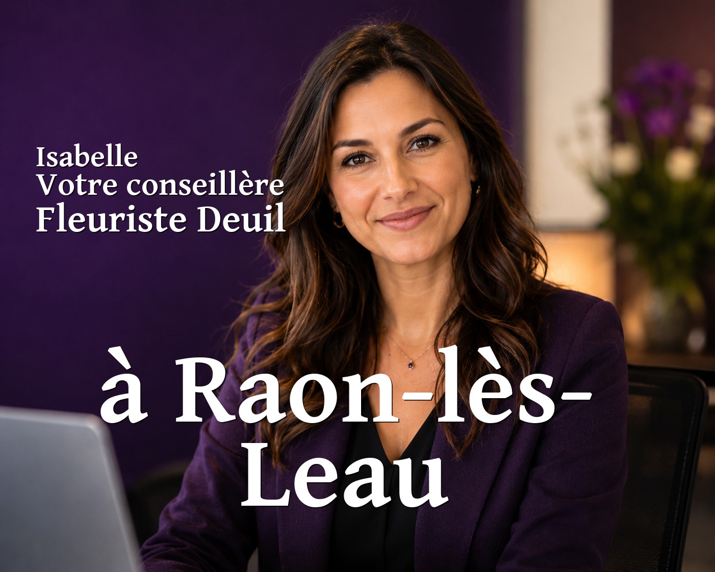 Isabelle, votre conseillère Fleuriste Deuil à Raon-lès-Leau
