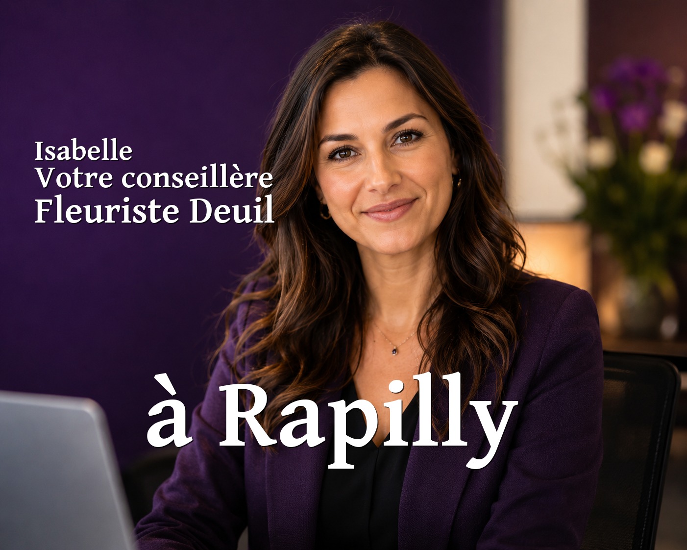 Isabelle, votre conseillère Fleuriste Deuil à Rapilly