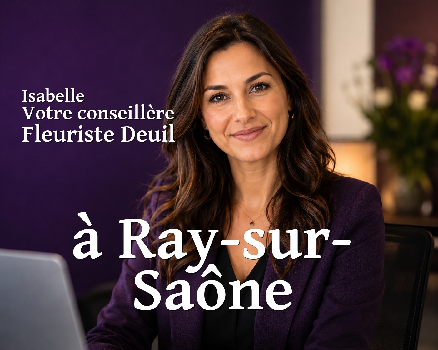 Isabelle, votre conseillère Fleuriste Deuil à Ray-sur-Saône