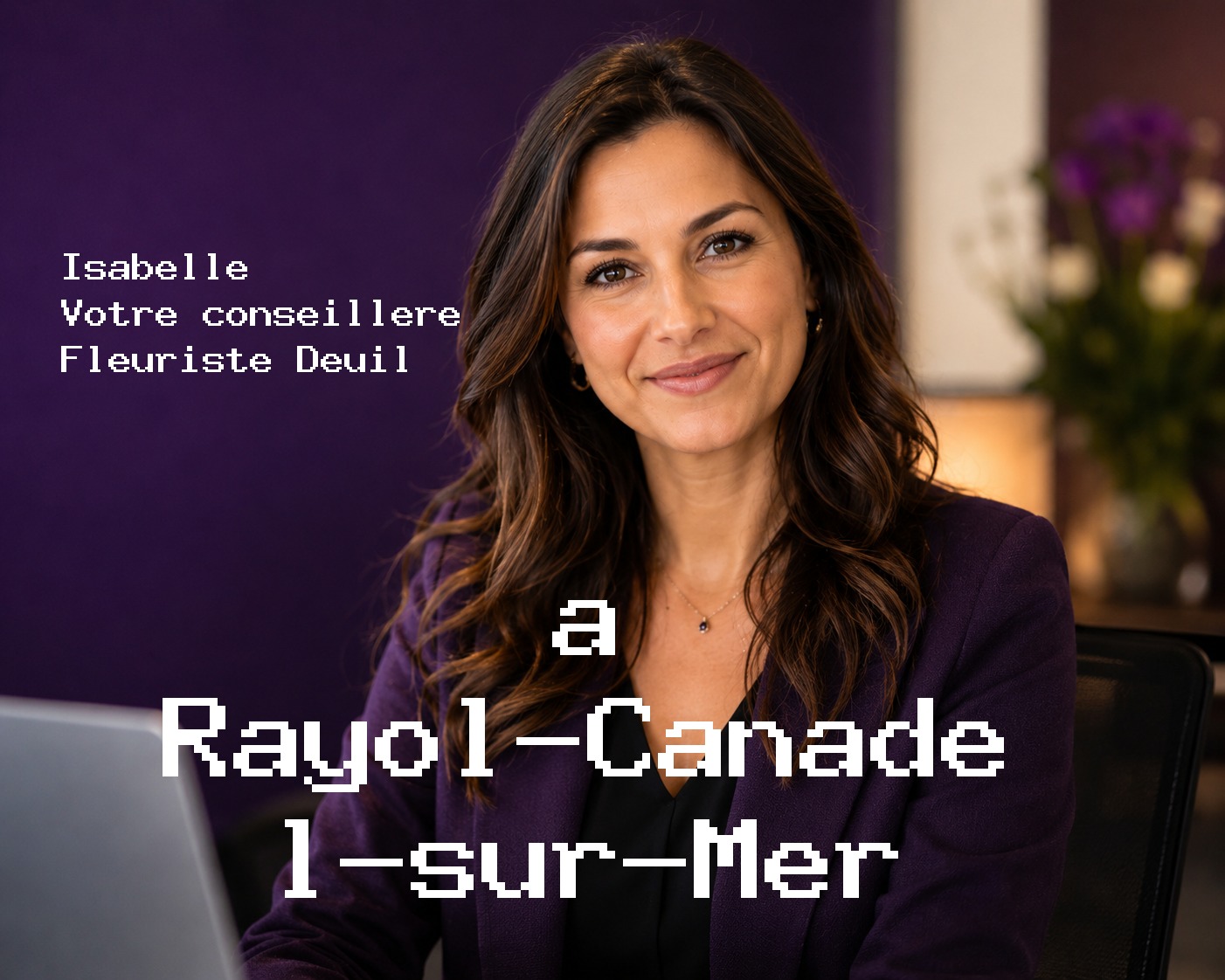 Isabelle, votre conseillère Fleuriste Deuil à Rayol-Canadel-sur-Mer