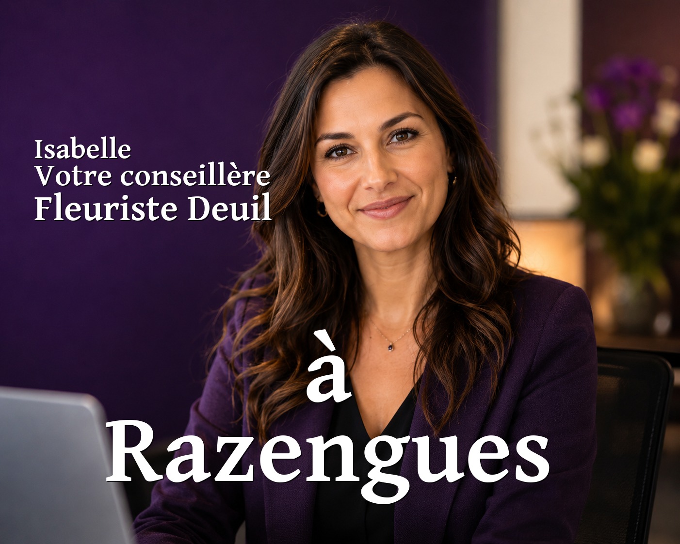 Isabelle, votre conseillère Fleuriste Deuil à Razengues