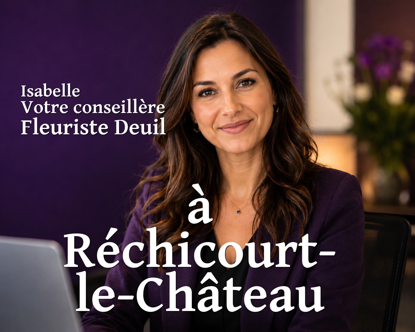 Isabelle, votre conseillère Fleuriste Deuil à Réchicourt-le-Château