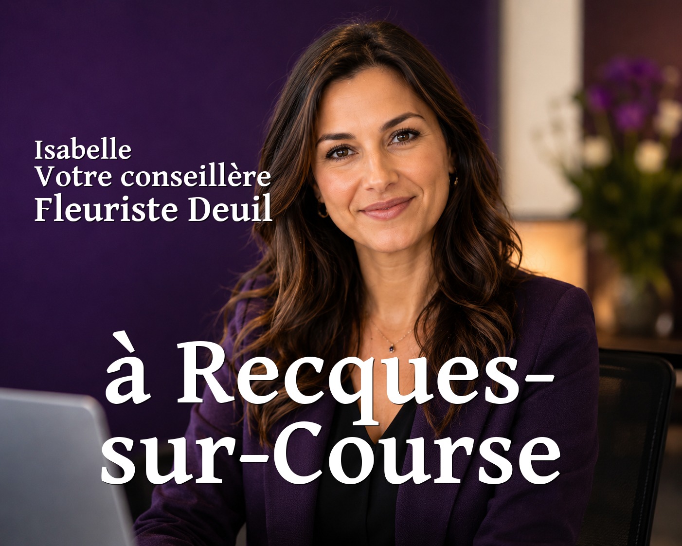 Isabelle, votre conseillère Fleuriste Deuil à Recques-sur-Course