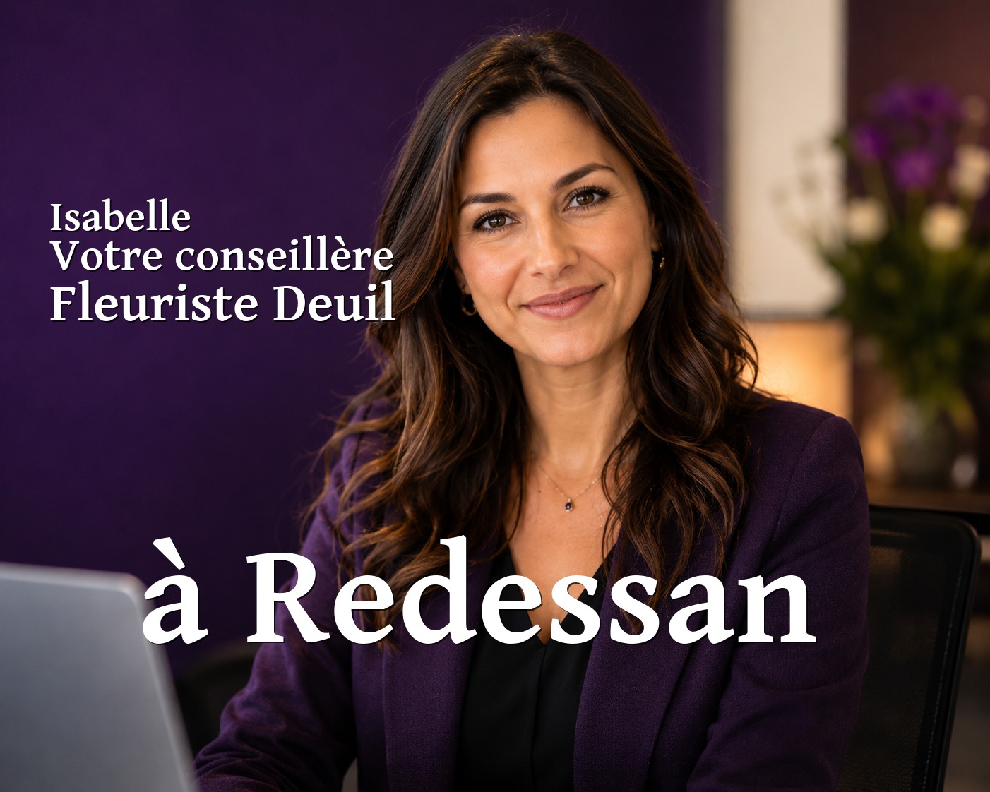 Isabelle, votre conseillère Fleuriste Deuil à Redessan