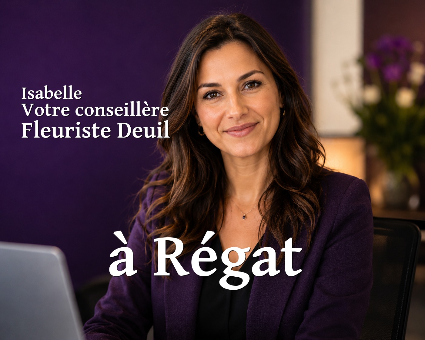 Isabelle, votre conseillère Fleuriste Deuil à Régat