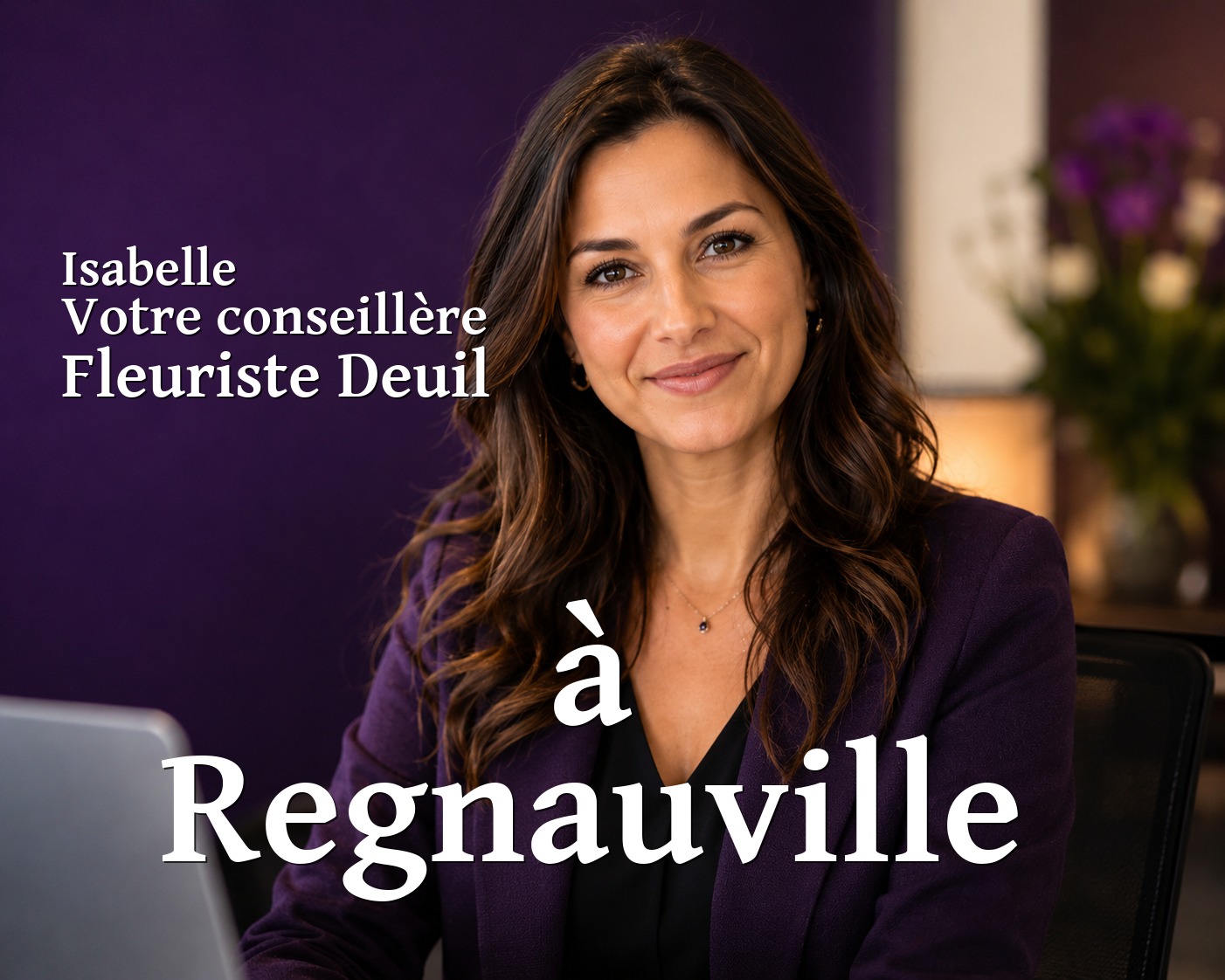 Isabelle, votre conseillère Fleuriste Deuil à Regnauville
