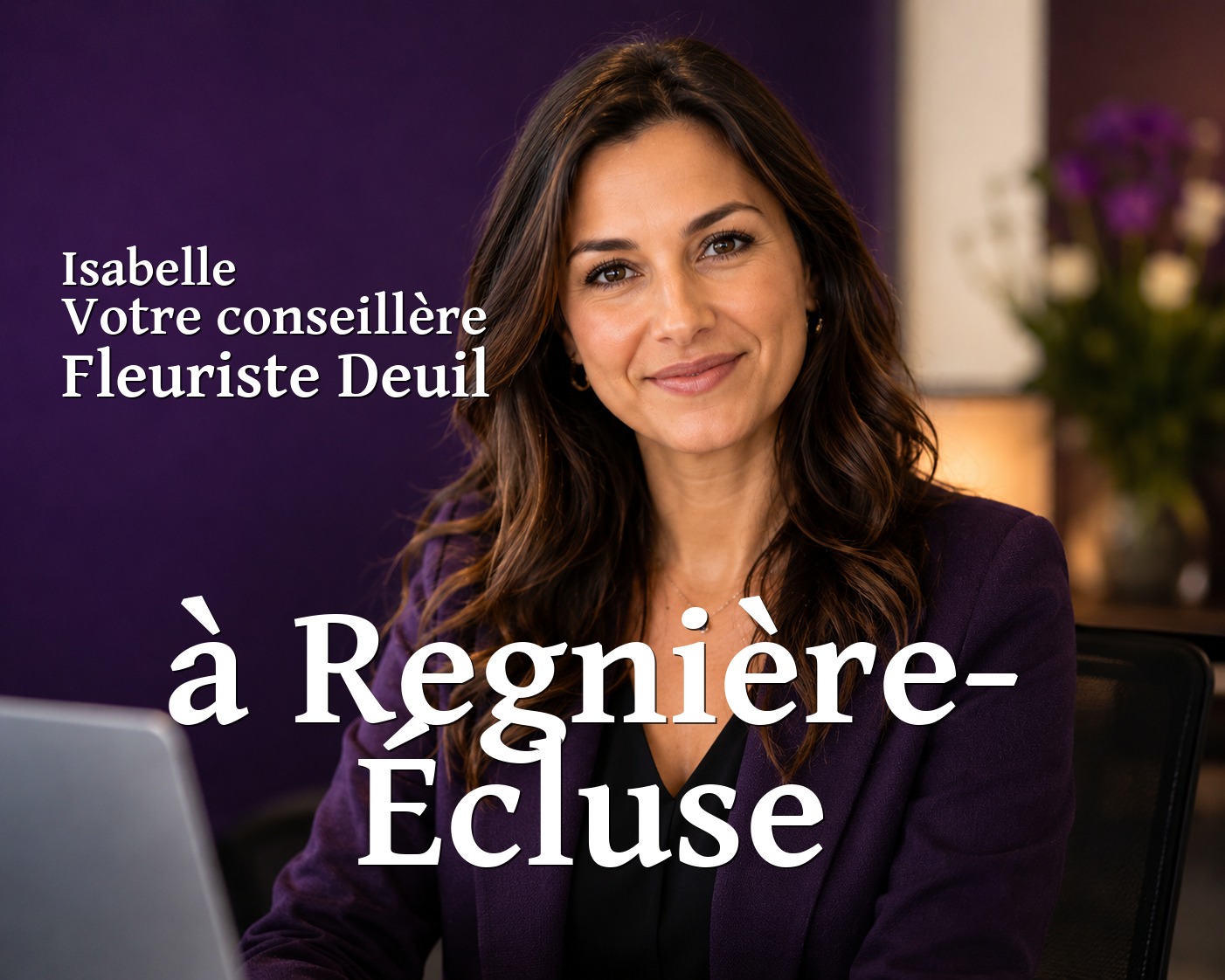 Isabelle, votre conseillère Fleuriste Deuil à Regnière-Écluse