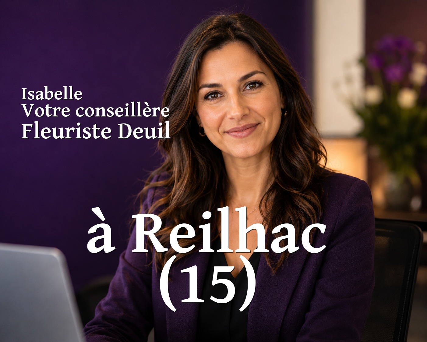 Isabelle, votre conseillère Fleuriste Deuil à Reilhac (15)