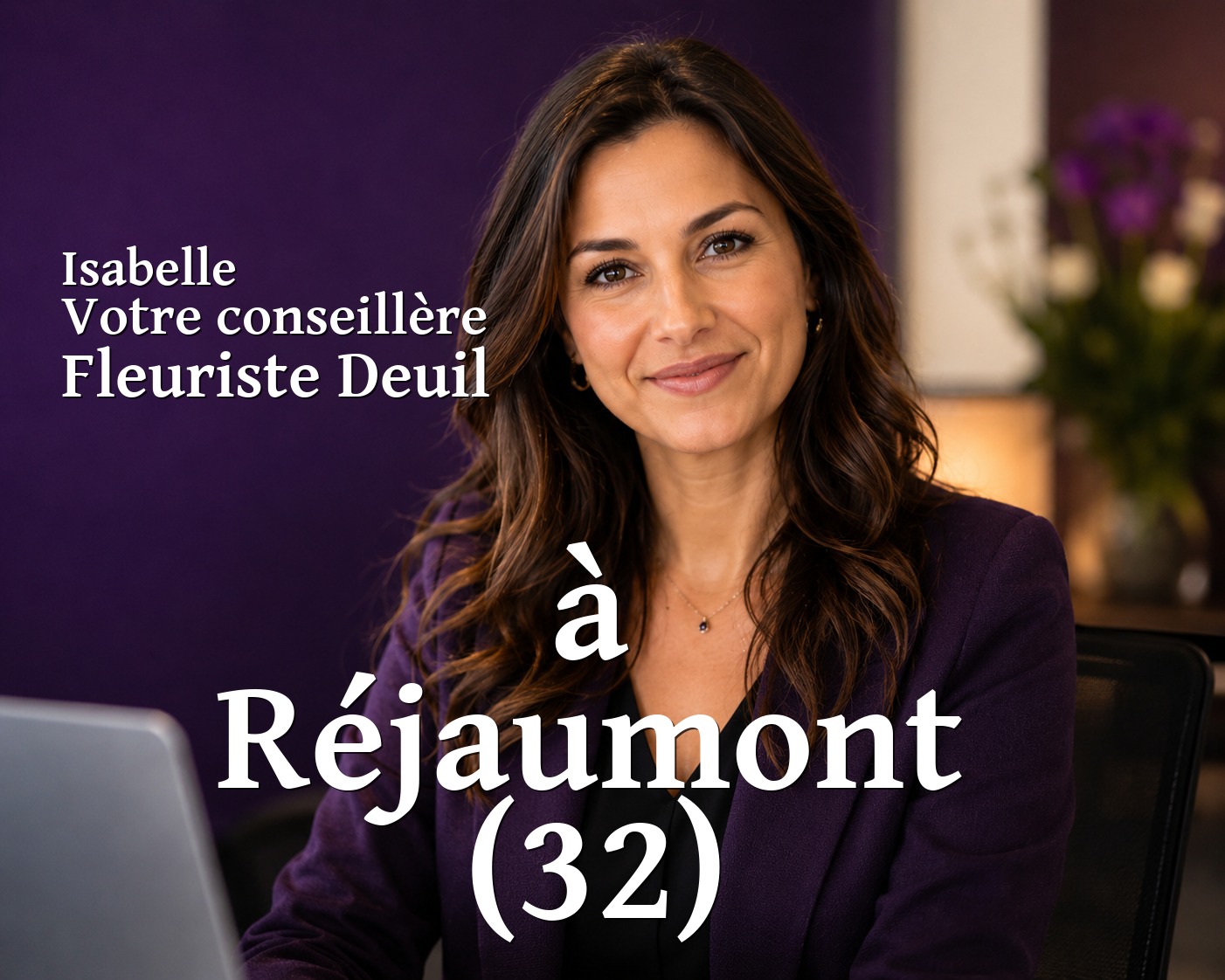 Isabelle, votre conseillère Fleuriste Deuil à Réjaumont (32)