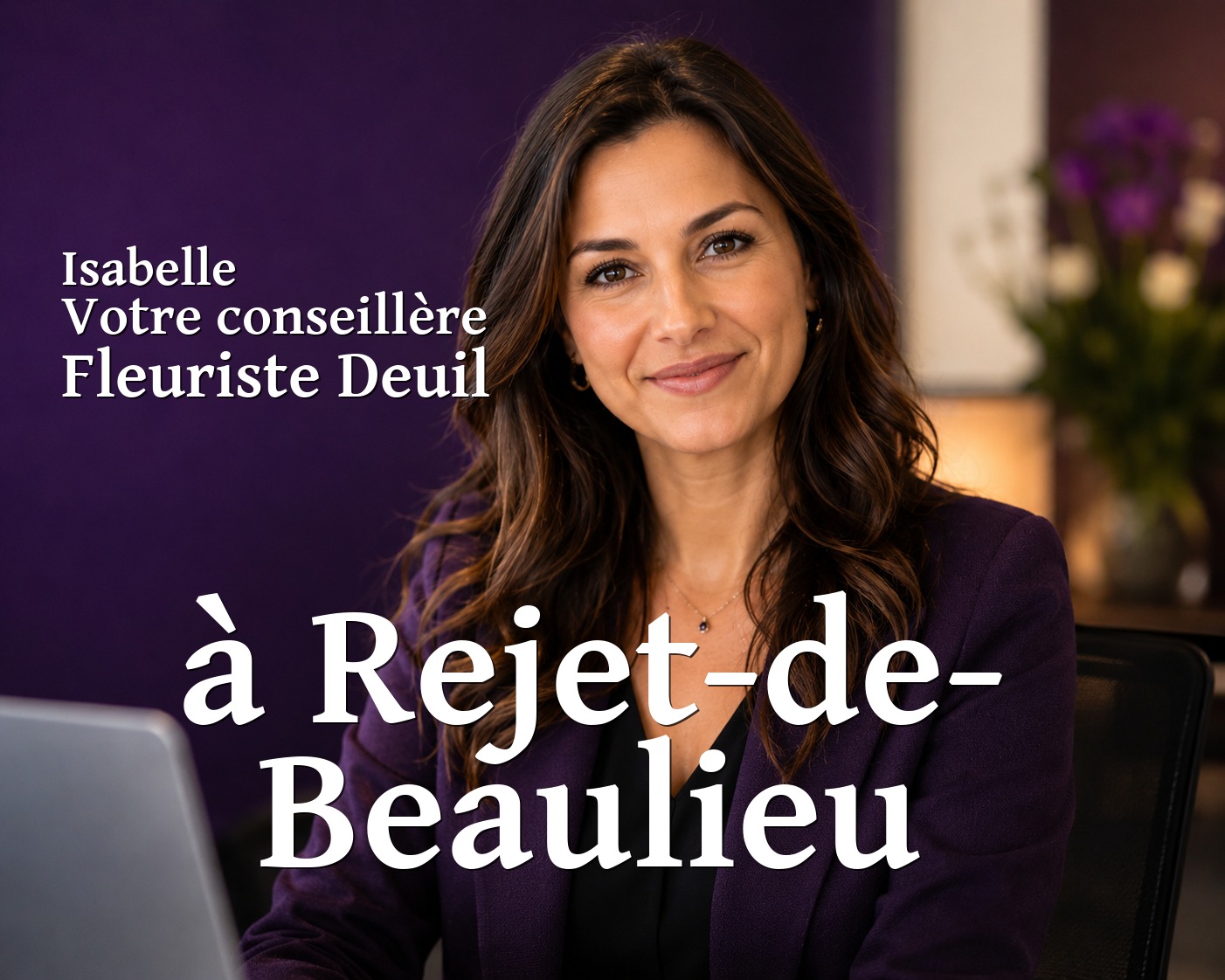 Isabelle, votre conseillère Fleuriste Deuil à Rejet-de-Beaulieu