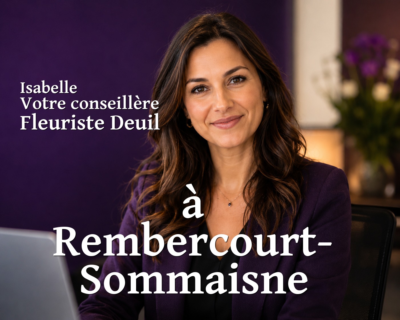 Isabelle, votre conseillère Fleuriste Deuil à Rembercourt-Sommaisne