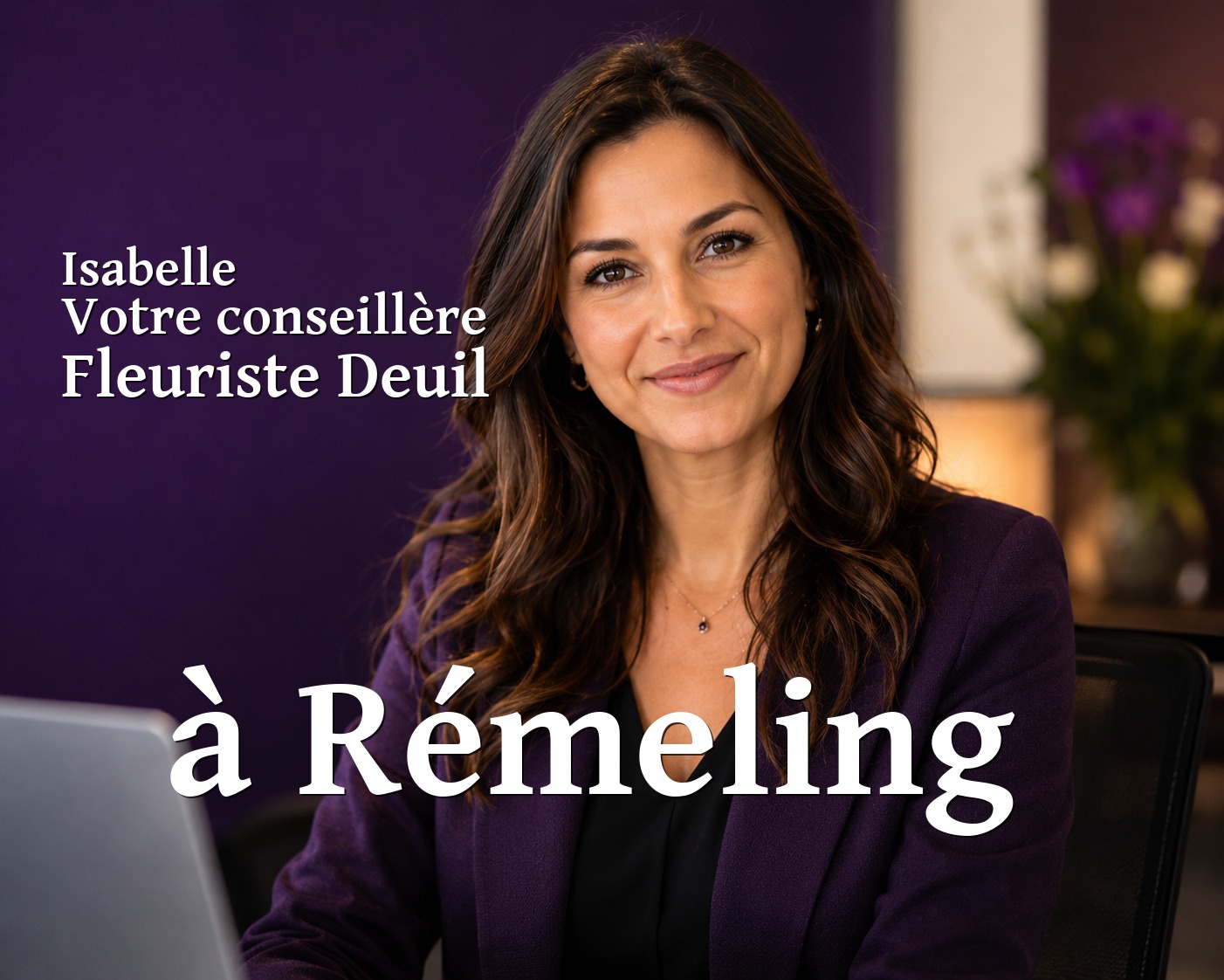 Isabelle, votre conseillère Fleuriste Deuil à Rémeling