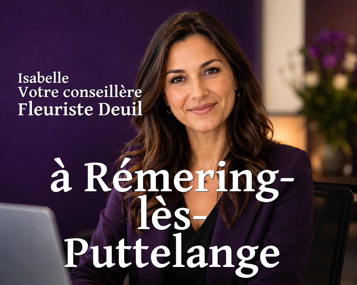 Isabelle, votre conseillère Fleuriste Deuil à Rémering-lès-Puttelange