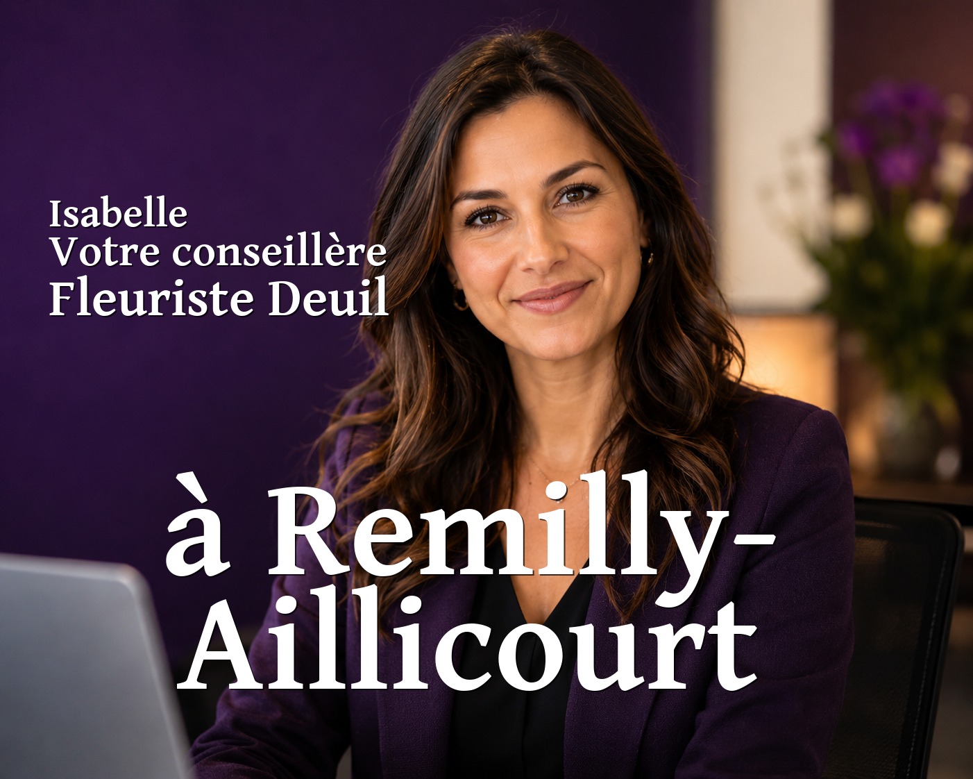 Isabelle, votre conseillère Fleuriste Deuil à Remilly-Aillicourt
