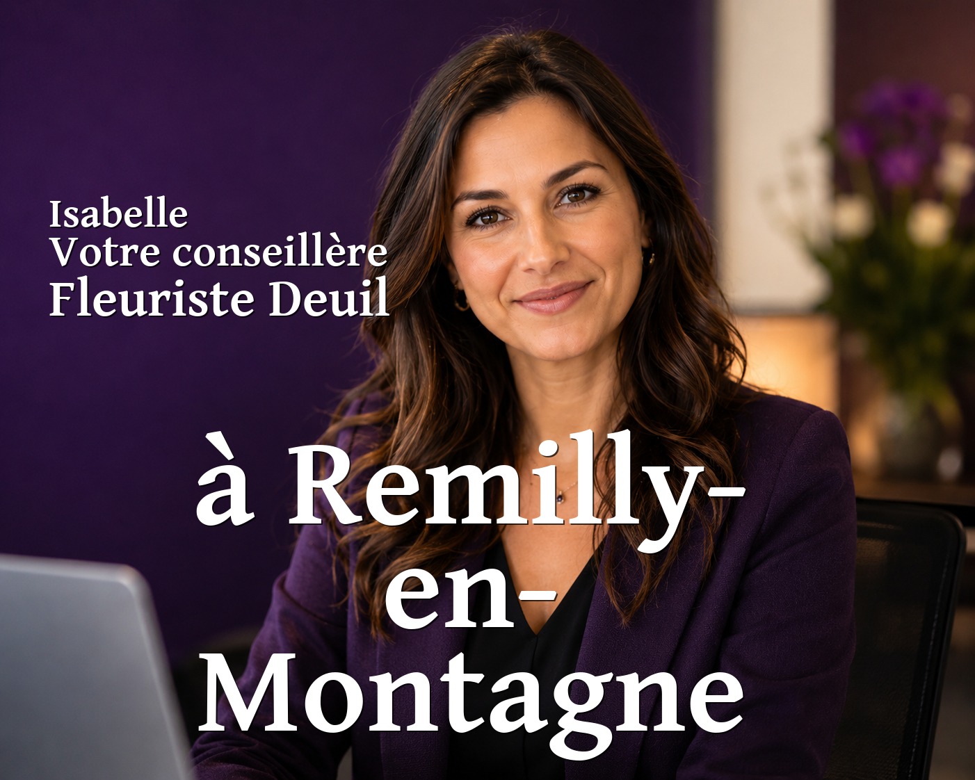 Isabelle, votre conseillère Fleuriste Deuil à Remilly-en-Montagne