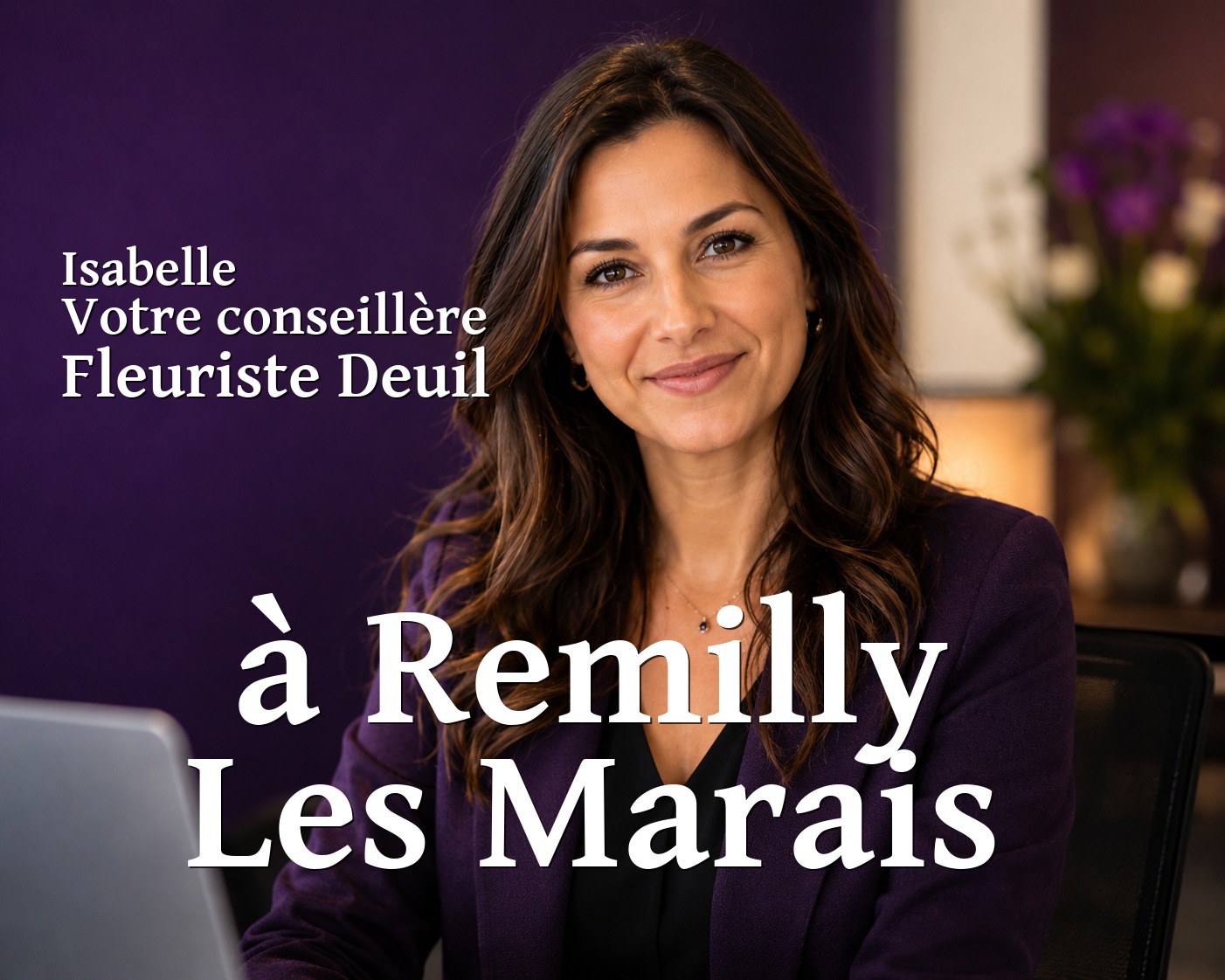 Isabelle, votre conseillère Fleuriste Deuil à Remilly Les Marais