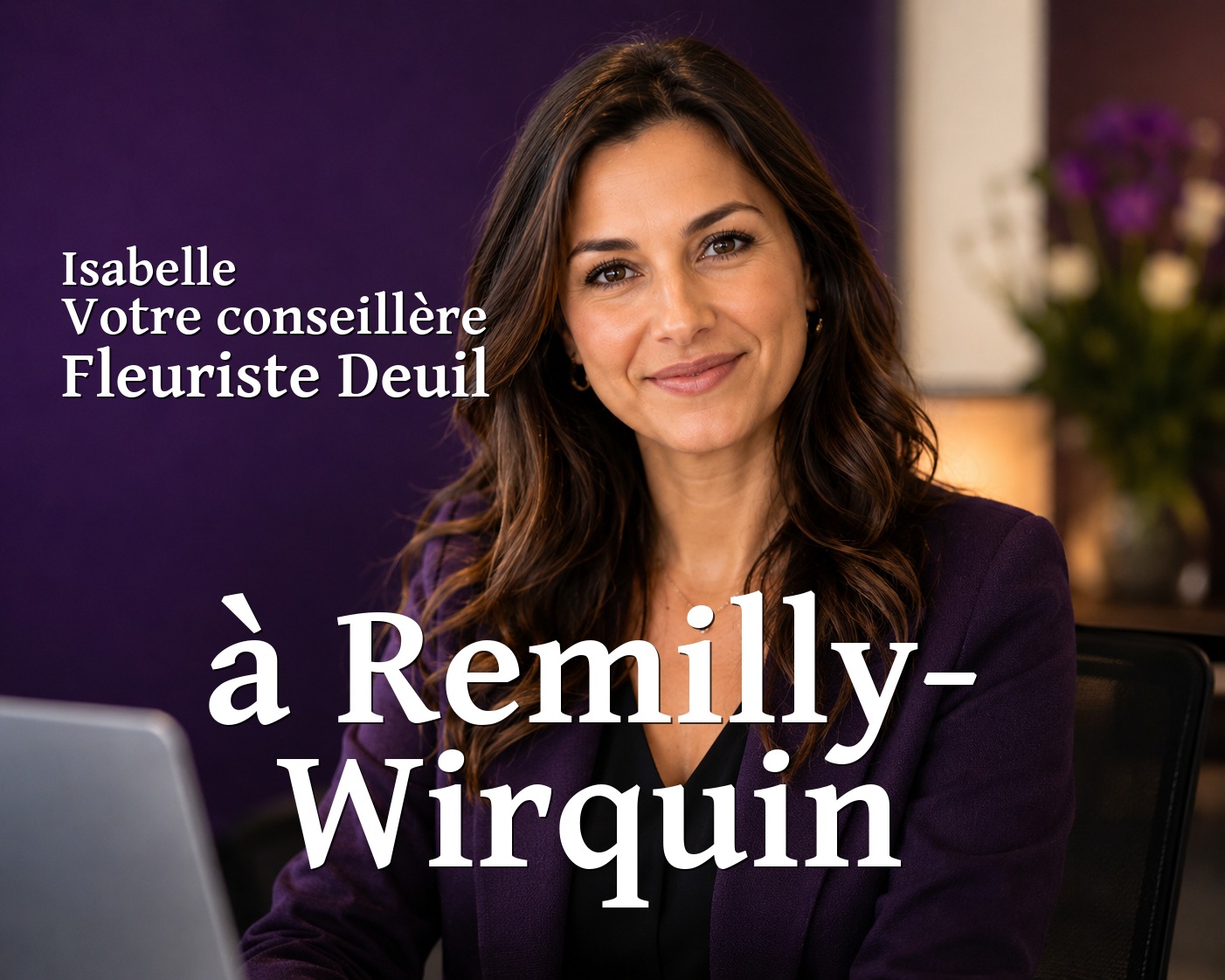 Isabelle, votre conseillère Fleuriste Deuil à Remilly-Wirquin