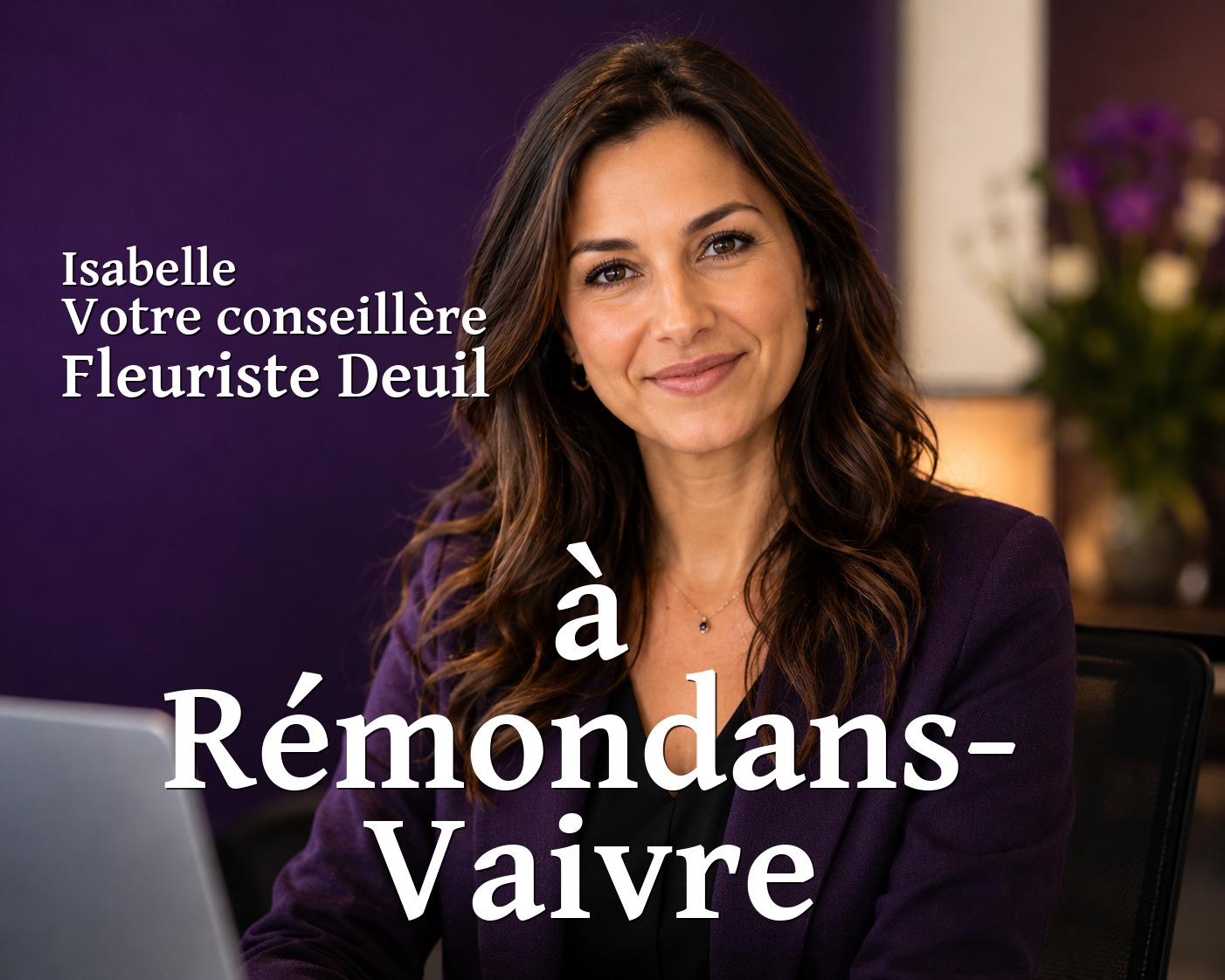 Isabelle, votre conseillère Fleuriste Deuil à Rémondans-Vaivre
