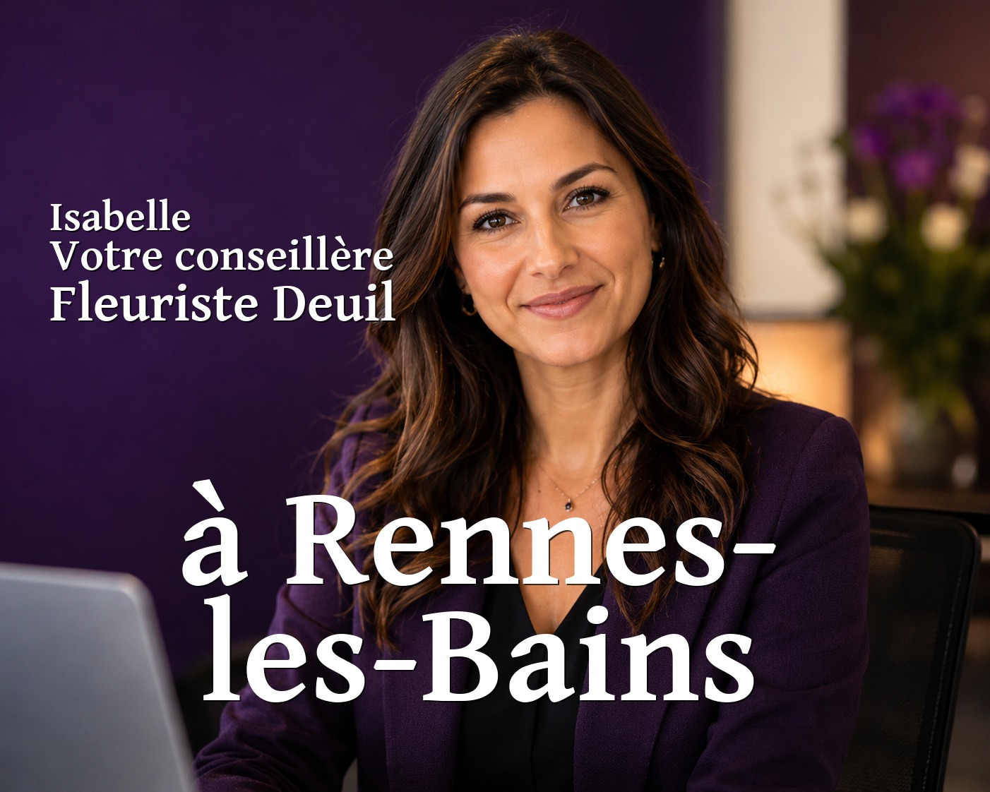 Isabelle, votre conseillère Fleuriste Deuil à Rennes-les-Bains