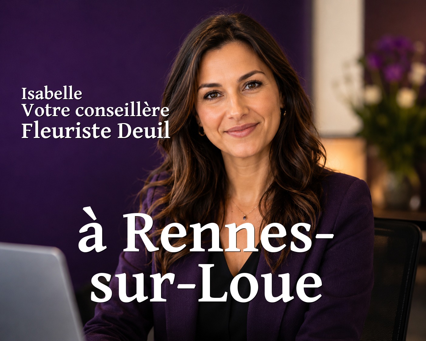 Isabelle, votre conseillère Fleuriste Deuil à Rennes-sur-Loue