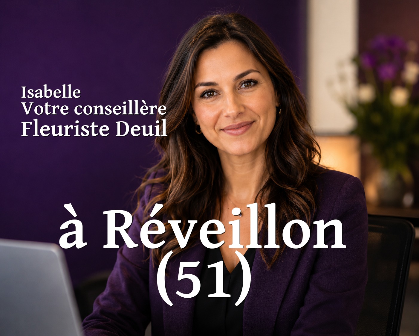 Isabelle, votre conseillère Fleuriste Deuil à Réveillon (51)