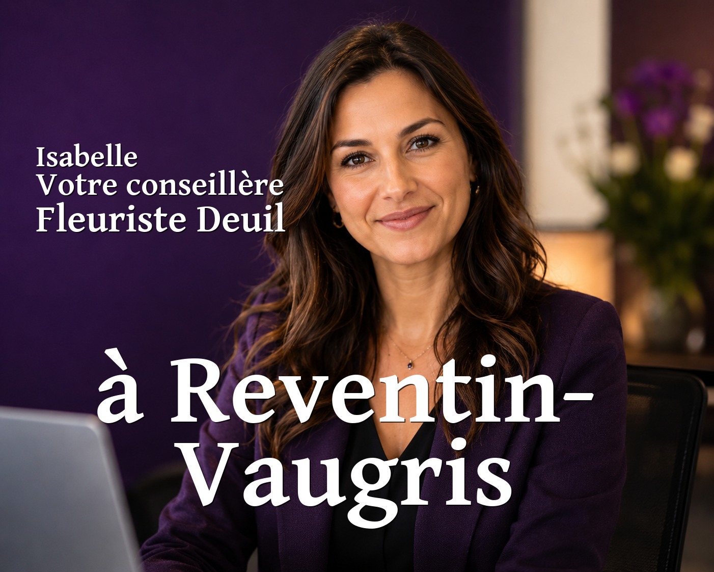 Isabelle, votre conseillère Fleuriste Deuil à Reventin-Vaugris