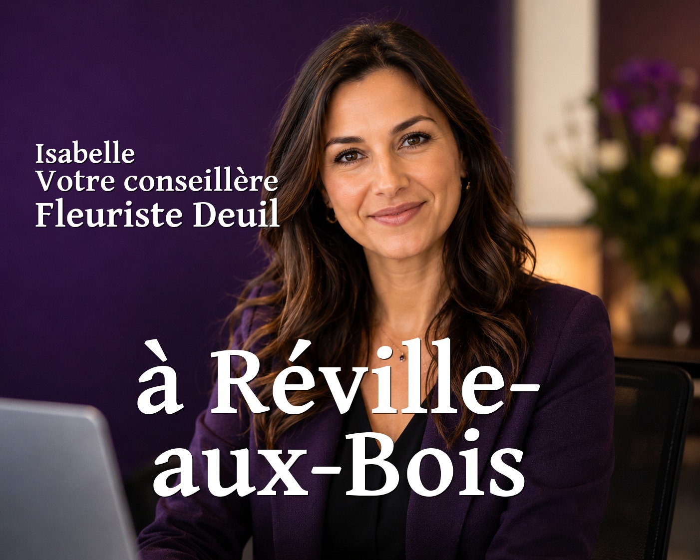 Isabelle, votre conseillère Fleuriste Deuil à Réville-aux-Bois