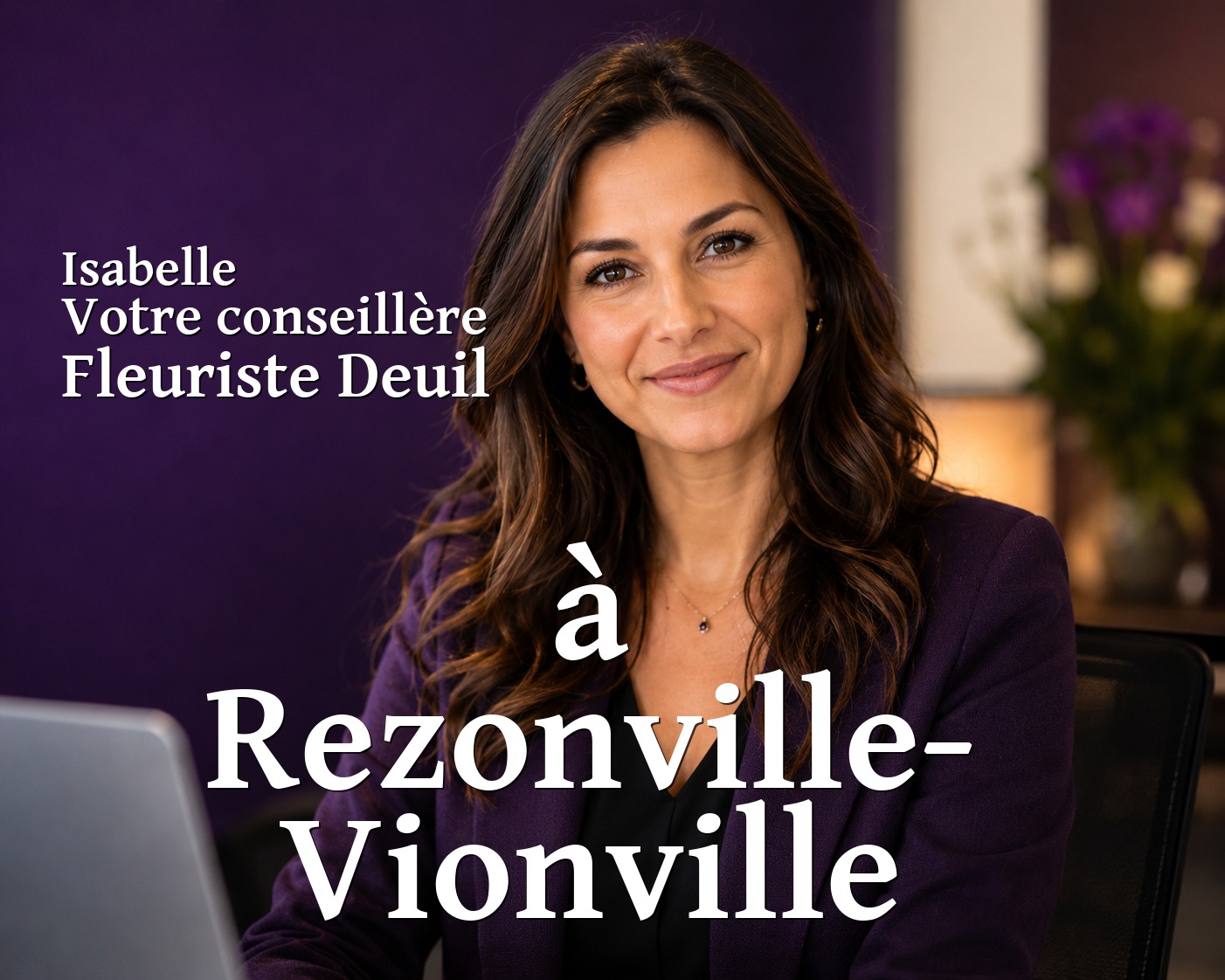Isabelle, votre conseillère Fleuriste Deuil à Rezonville-Vionville