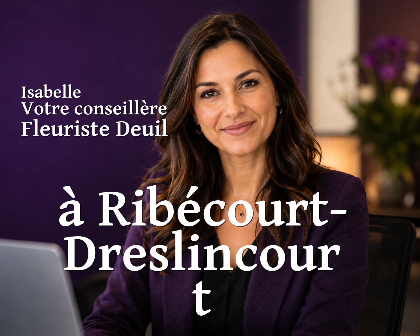 Isabelle, votre conseillère Fleuriste Deuil à Ribécourt-Dreslincourt